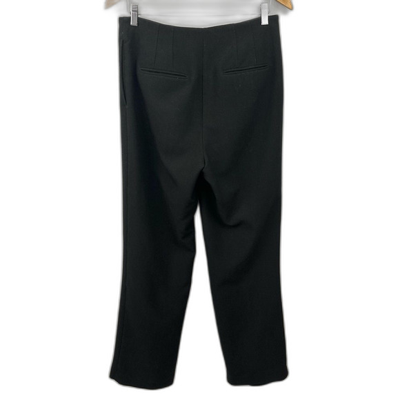 Ann Taylor Black Drapey Wide Leg Pants Size 4 - Picture 3 of 15